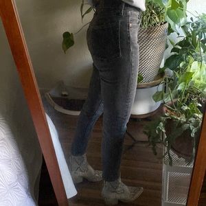 Levi’s Wedgie jeans in grey